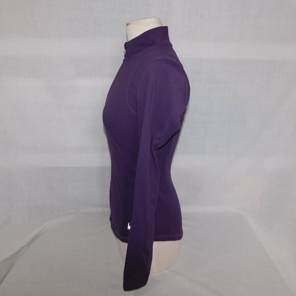 Spyder Active Wear Womens S Purple Full Zip Fitted Athletic Jacket - Picture 7 of 10